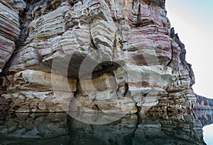 Stained Devonian Cliffs, Geikie Gorge, Fitzroy Crossing