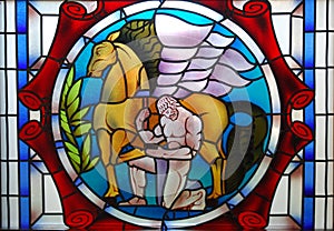 Stained glass