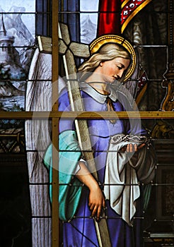 Stained Glass - Allegory on the Suffering of Jesus