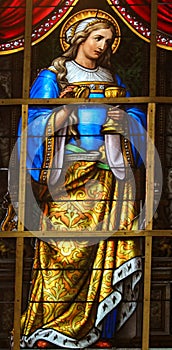 Stained Glass - Allegory on the Suffering of Jesus