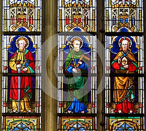 Stained Glass - Catholic Saints