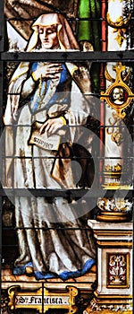 Stained Glass - Frances of Rome