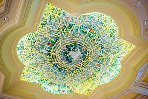 Stained Glass House ceiling