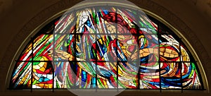 Stained Glass - Immaculate Heart of Mary in Fatima
