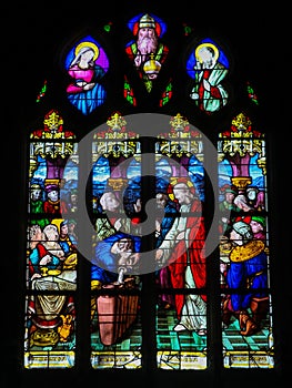 Stained Glass in Le Treport - Wedding at Cana