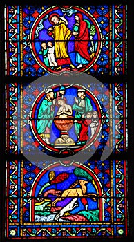 Stained Glass - Life of Saint Joseph