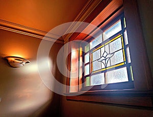 Stained Glass Light Patterns