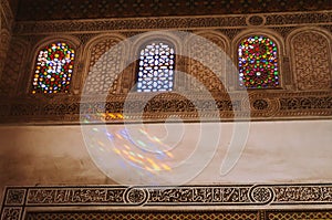 Stained glass from Morocco