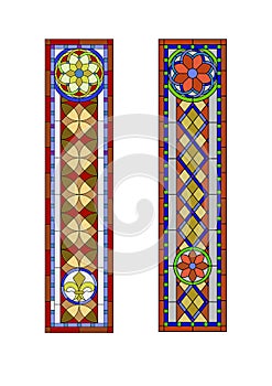 Stained glass pattern