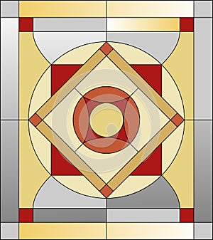 Stained glass pattern