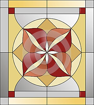 Stained glass pattern