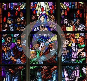 Stained Glass - Pentecost window