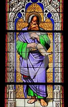 Stained Glass - the prophet Isaiah.