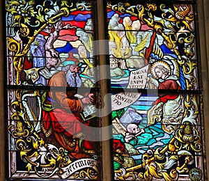 Stained Glass - The Prophet Jeremiah