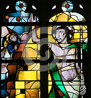 Stained Glass - Resurrection of Jesus Christ