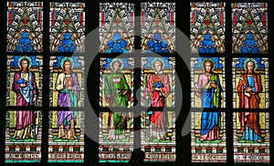 Stained Glass - Roman Catholic Saints