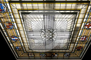 Stained Glass Roof