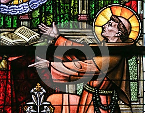Stained Glass - Saint Anthony of Padua photo