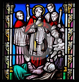 Stained Glass - Saint Carolus