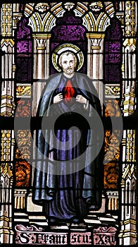 Stained Glass - Saint Francis Xavier photo
