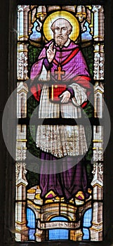 Stained Glass - Saint Franciscus photo