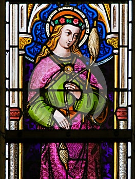Stained Glass - Saint Genevieve