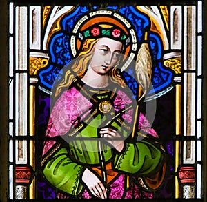 Stained Glass - Saint Genevieve