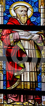 Stained Glass - Saint Jerome