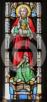 Stained Glass - Saint John the Evangelist photo