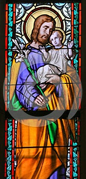 Stained Glass - Saint Joseph