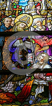 Stained Glass - Saint Livinus