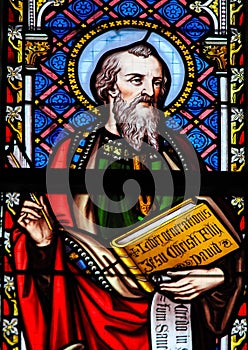Stained Glass - Saint Matthew the Evangelist photo