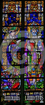 Stained Glass - Saint Rumbold and Lambert