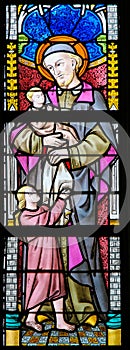 Stained Glass - Saint Vincent de Paul