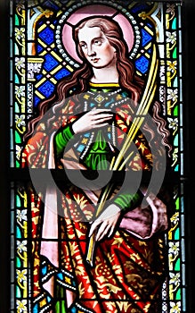 Stained Glass - Saint Zoe of Rome