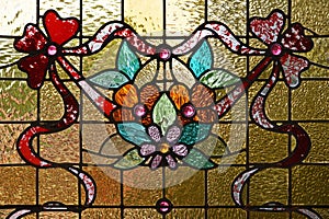 Stained Glass in Victorian Home