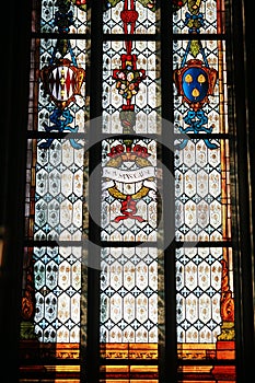 Stained glass window