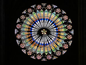 Stained-glass window