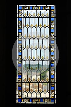 Stained glass window