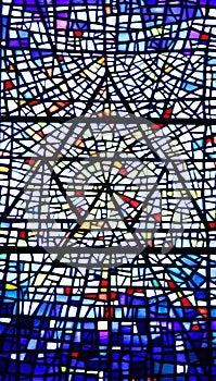 Stained glass window