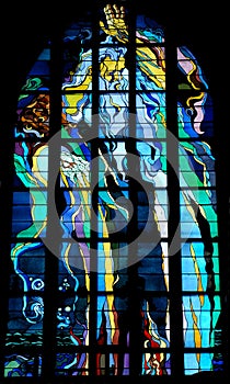 Stained-glass window