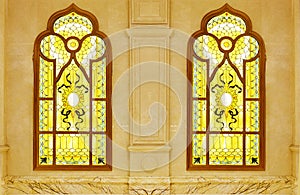 Stained glass window