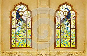 Stained glass window