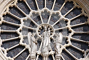 Stained glass window - Notre Dame Paris