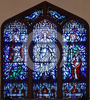 Stained Glass Window of St Paul's Episcopal Church photo