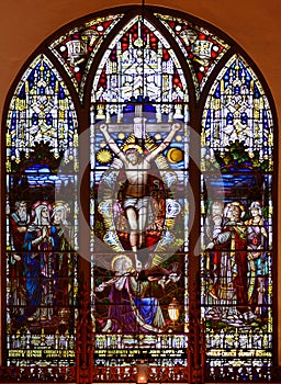 Stained Glass Window of St Paul's Episcopal Church photo