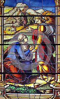 Stained Glass Window in Toledo