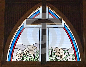 Stained glass windows