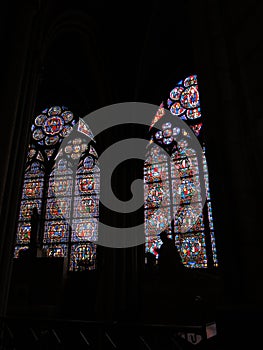 Stained glass windows