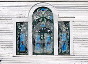 Stained glass windows